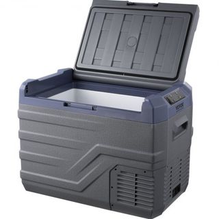 Refrigerador de Coche, Refrigerador de Coche de 12 Voltios, Congelador Portátil de Zona Única de 37 L con Luz Incorporada, -4℉-68℉, Compresor Enfriador de 12/24V CC y 100-240V CA para Actividades ...