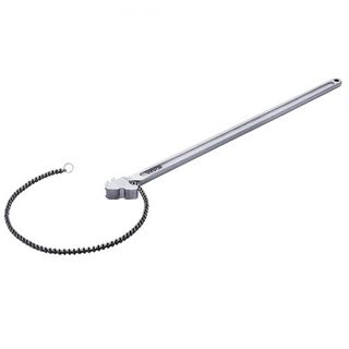 Llave de Cadena, Llave de Tubo de Cadena de 48 pulgadas, Capacidad de Diámetro de 13.4 pulgadas, Herramienta de Llave de Ajuste de Tubo Reversible CRV con Mandíbula de Alta Resistencia y Mango Erg...