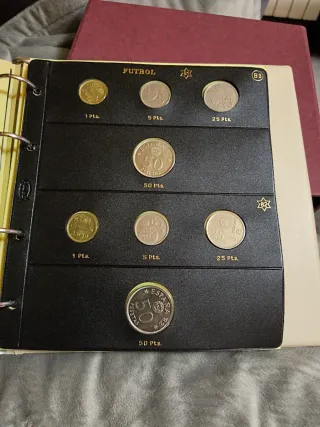 Álbum Monedas España Juan Carlos I