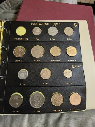 Álbum Monedas España Juan Carlos I