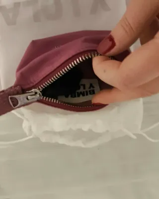 OFERTON BIMBA MONEDERO LILA TRIANGULO