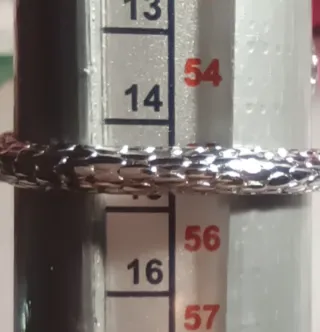 Anillo Serpiente Plata Ley 925 Ajustable