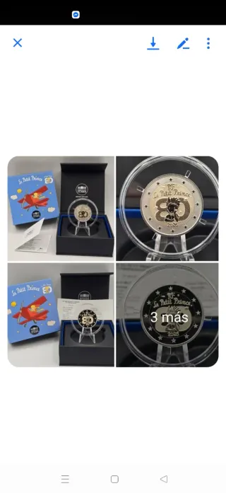 2 Monedas 2€ Francia El Principito