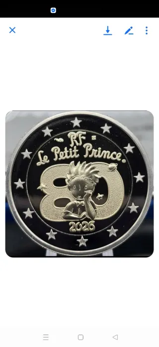 2 Monedas 2€ Francia El Principito