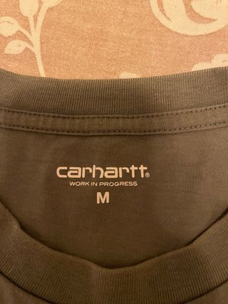 Camiseta Carhartt verde militar Talla M