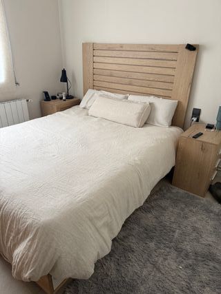 Cama doble IKEA MANDAL 160x200