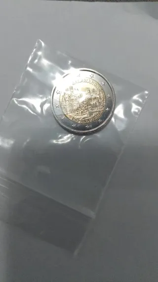 2 € commemorativo Spagna Salamanca 2025 UNC