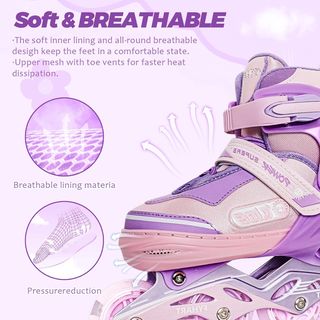 NUEVOS Patines en línea ajustables (L)