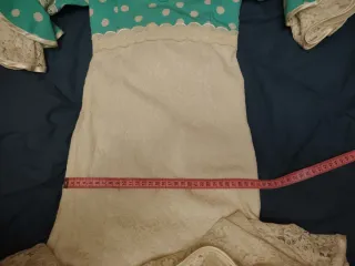 Traje Flamenca Talla 8 Verde Agua