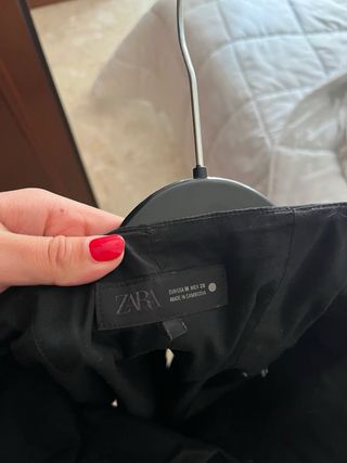 Top Zara Negro Tirantes