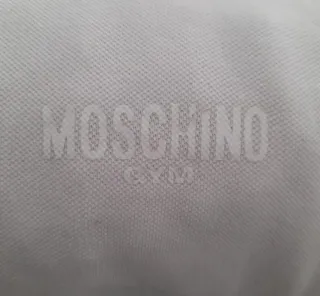 Polo Moschino Blanco