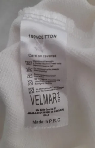 Polo Moschino Blanco