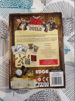 bang el duelo juego infantil educativo NUEVO!!