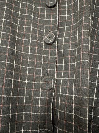 Mono Banoffee cuadros verde y marrón