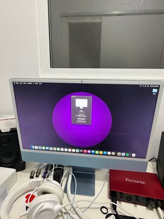 iMac 24 M1 512GB perfecto estado + teclado y ratón