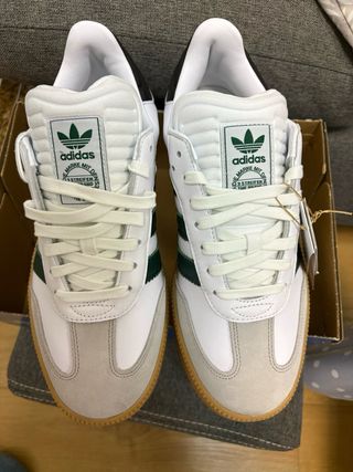 Adidas Samba XLG Verde y Blanco