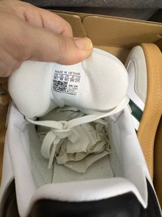 Adidas Samba XLG Verde y Blanco