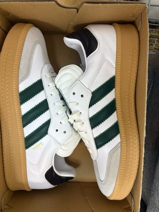 Adidas Samba XLG Verde y Blanco
