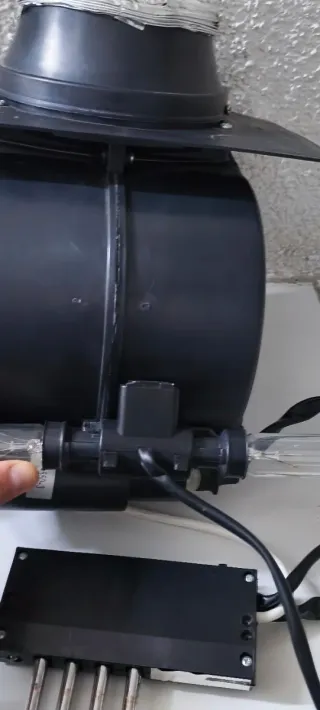 Botón campana Teka con lámparas