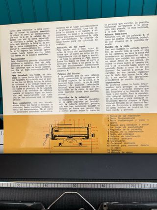 Máquina de escribir Olivetti Studio 45