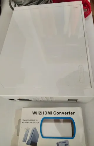 Volante Wii + Adaptador HDMI