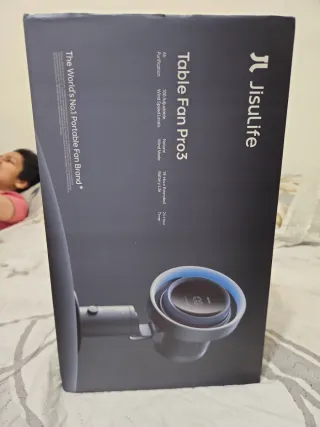 Ventilador JisuLife con Filtro Purificador