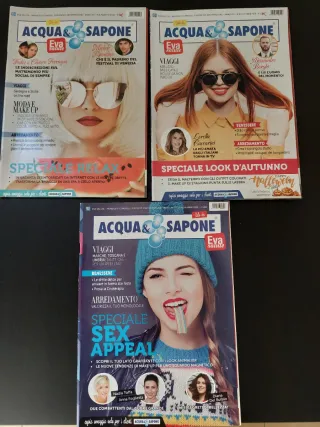 Riviste acqua e sapone