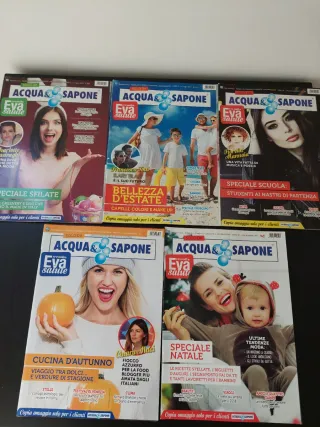 Riviste acqua e sapone