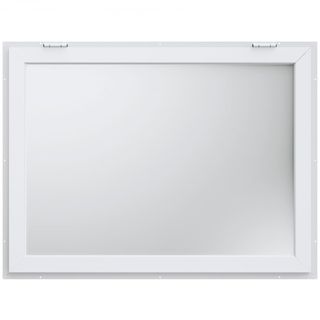 Ventana de Concesión 48"x36", Ventana de Servicio para Camiones de Comida de Aleación de Aluminio con Puerta de Toldillo y Gancho de Arrastre, Ventana de Servicio de Pie hasta 85 Grados para Camio...