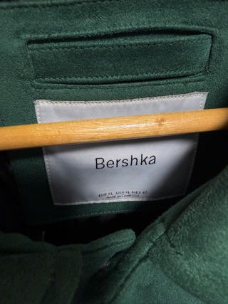 Chaqueta Bershka Verde Talla XL