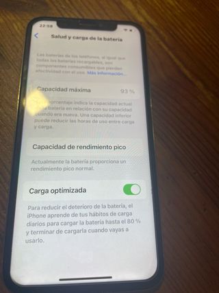 iPhone X Plata