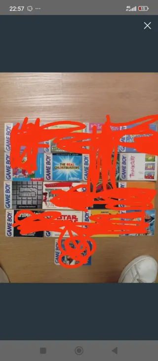 3 Manuales Game Boy Nintendo