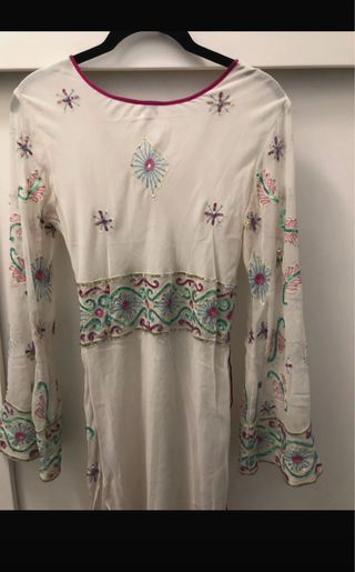 Vestito lungo donna fantasia