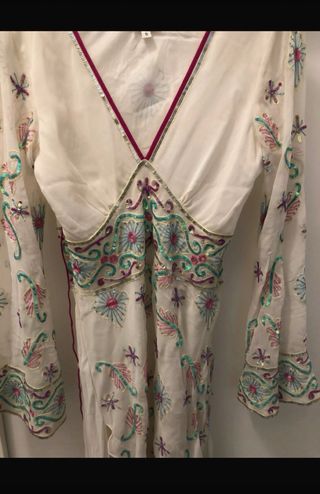 Vestito lungo donna fantasia