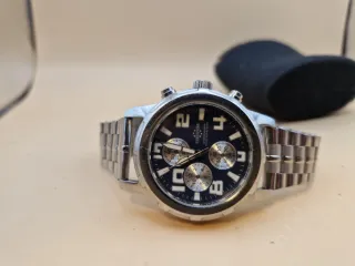 Orologio Cronografo CHRONOSTAR Acciaio Blu