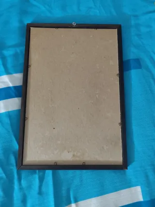 Espejo serigrafiado vintage mujer flores