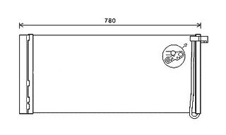 Condensador PORSCHE Panamera 3.0 D/3.0/3.6/4.8 09-