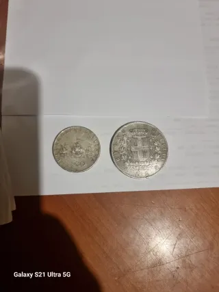 Lotto 14 monete argento
