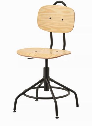 Sillas de escritorio pino (3 unidades)