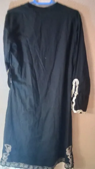 Vestido Flamenco Negro y Blanco