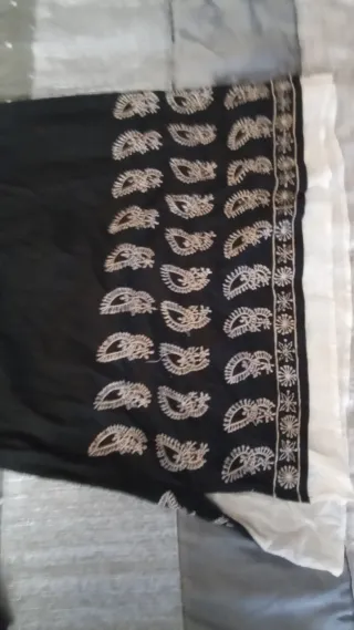 Vestido Flamenco Negro y Blanco