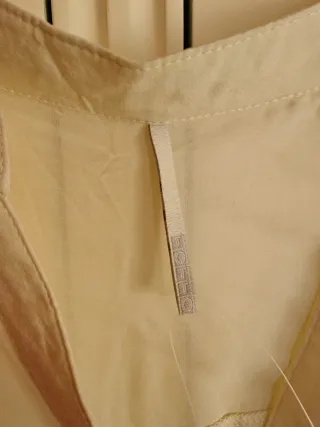 Camisa Totto Beige con Cremalleras