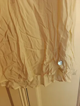 Camisa Totto Beige con Cremalleras