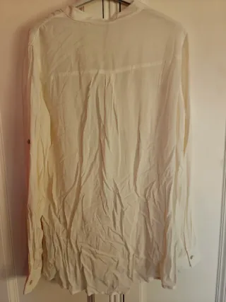 Camisa Totto Beige con Cremalleras