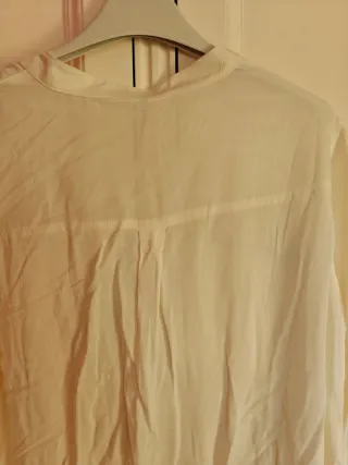 Camisa Totto Beige con Cremalleras