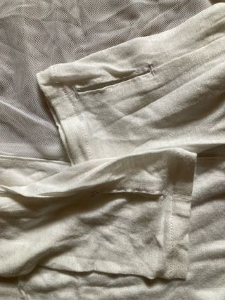 Camiseta Reebok manga larga blanca