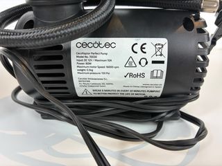 Inflador Coche Cecotec Perfect Pump 12V