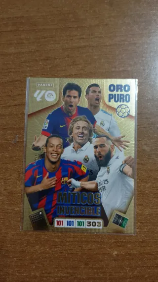 Panini Adrenalyn XL Oro Puro Míticos Invencibles