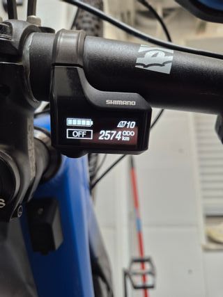 Bicicleta Eléctrica MTB Azul