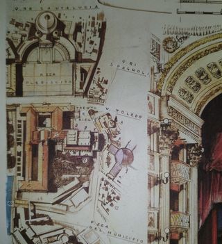 Stampa grande formato Teatro San Carlo Napoli